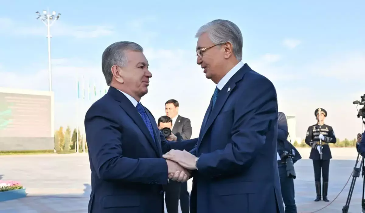 Токаев прибыл с государственным визитом в Узбекистан (ФОТО, ВИДЕО)