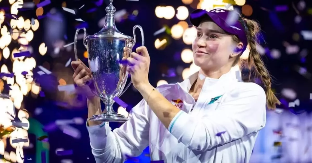  Елена Рыбакина Гиннес рекордтар кітабына енді 