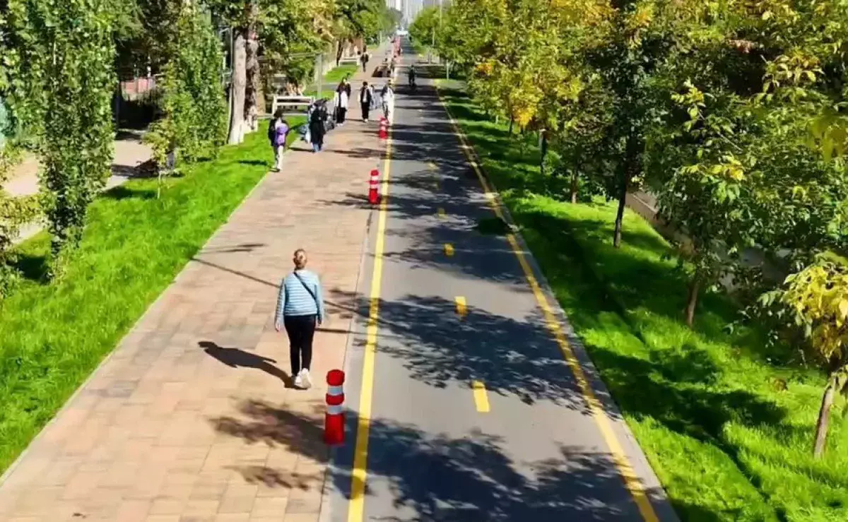 Больше зелени и света: в Алматы на улице Торайгырова завершили масштабное обновление