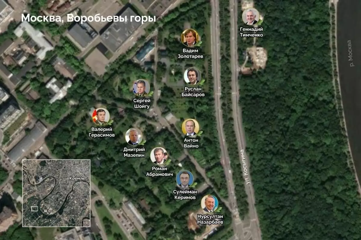 Нурсултан Назарбаев оказался среди арендаторов элитных дач в Москве