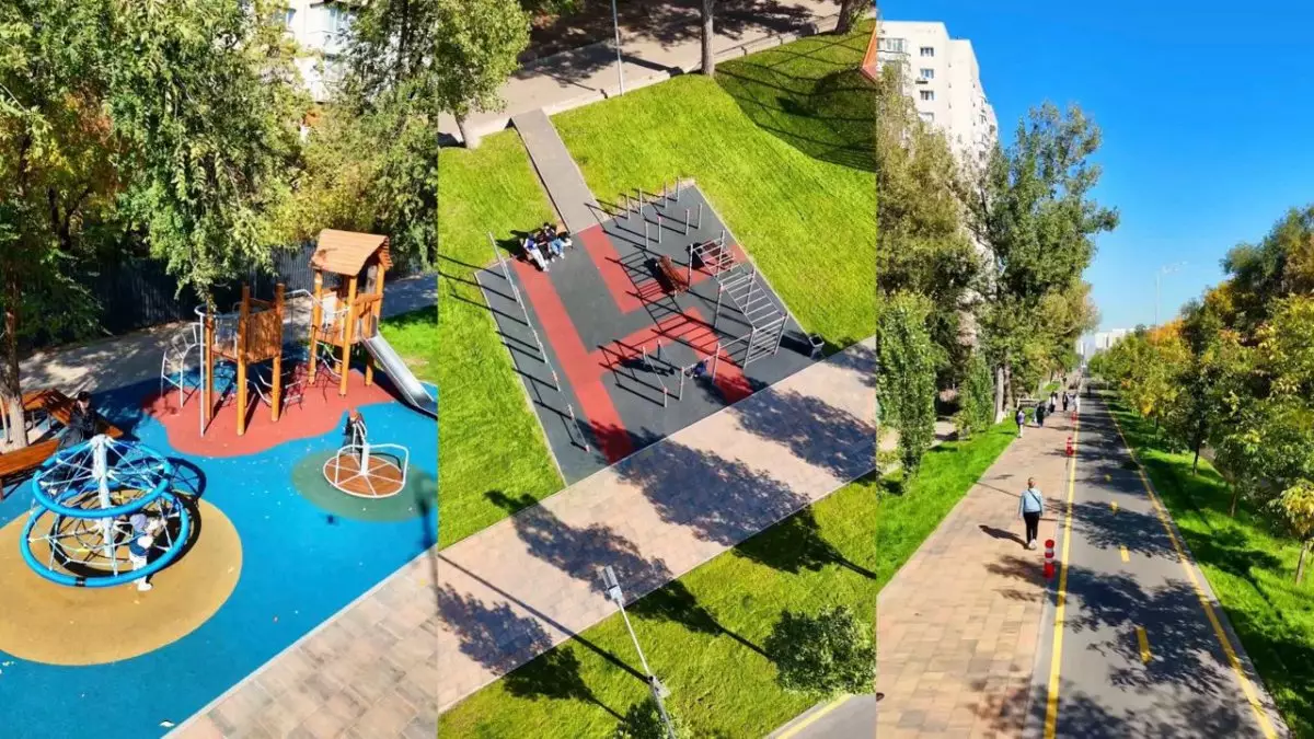 Алматыда Торайғыров көшесі жаңа кейіпке енді