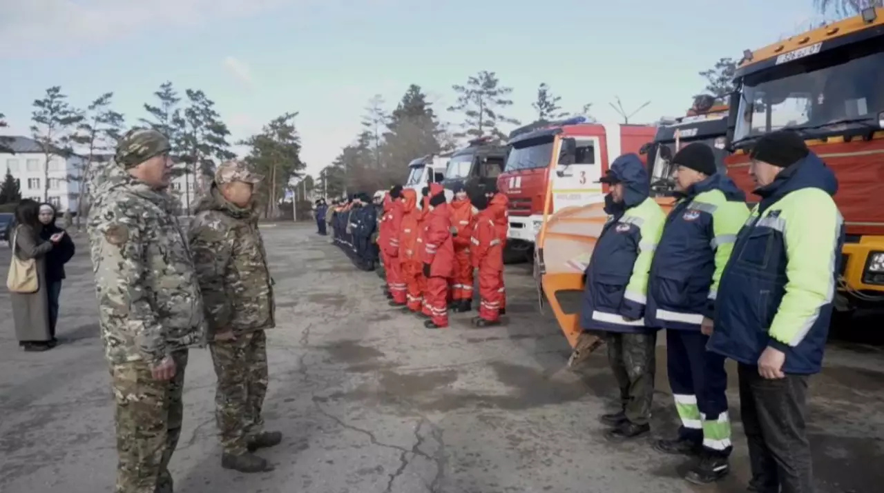 Масштабные учения «Қыс-2025» прошли в Павлодарской области