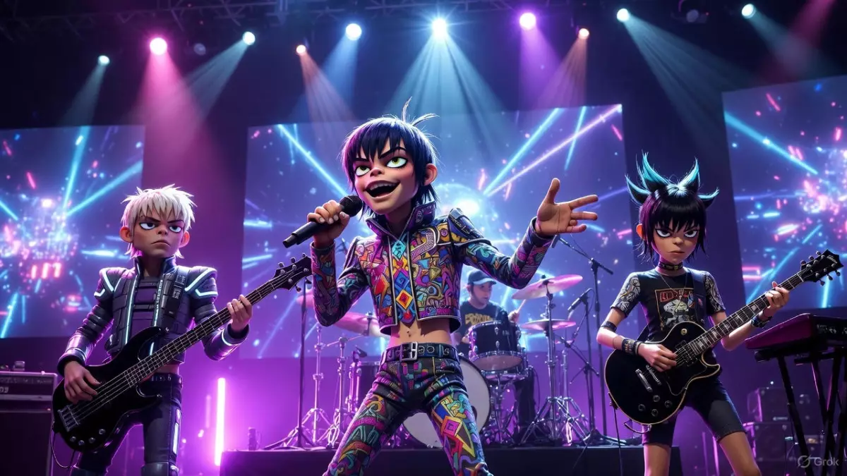 Британская группа Gorillaz выступит в Алматы