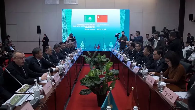 Предприниматели из КНР и Казахстана встретились в Астане.