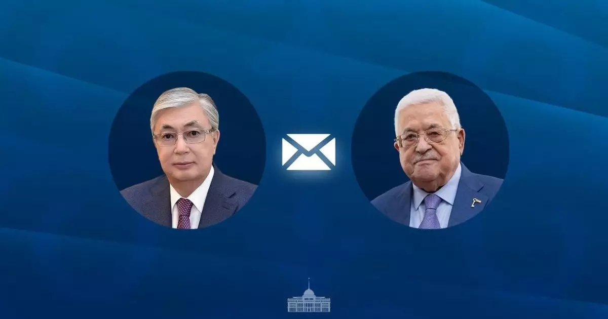  Тоқаев Палестина Президентіне құттықтау жеделхатын жолдады 