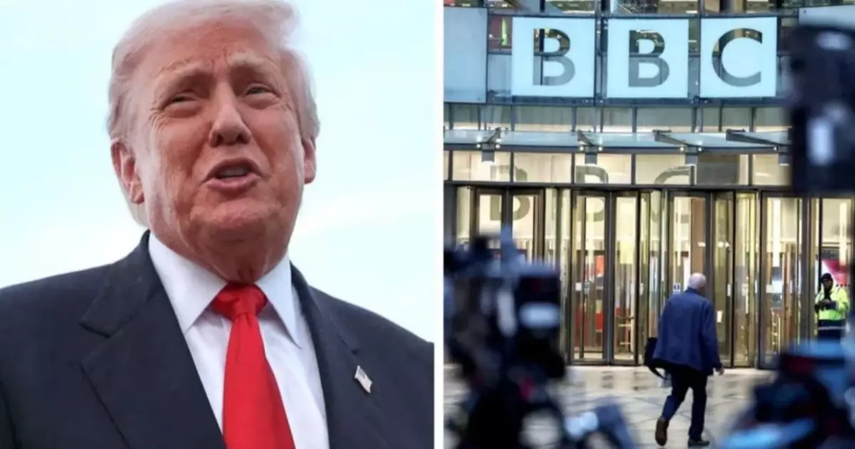  Трамп “BBC”-ді сотқа беретінін айтты 