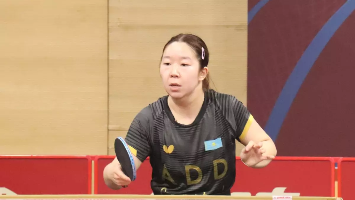 Зәуреш Ақашева үстел теннисінен Польшада өткен турнирде қола жүлдегер атанды