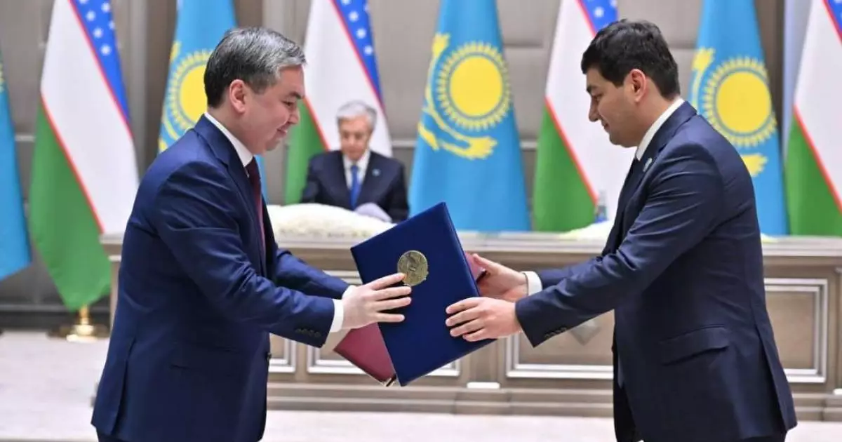  Қазақстан мен Өзбекстан тау-кен өнеркәсібі саласындағы өзара түсіністік туралы меморандумға қол қойды 