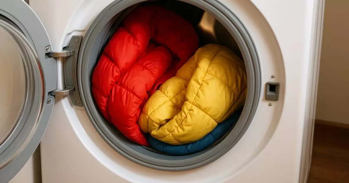  Қыстық куртканы машинкада жуу әдісі: пішіні бұзылмайды, мақтасы түйіршікке айналмайды 