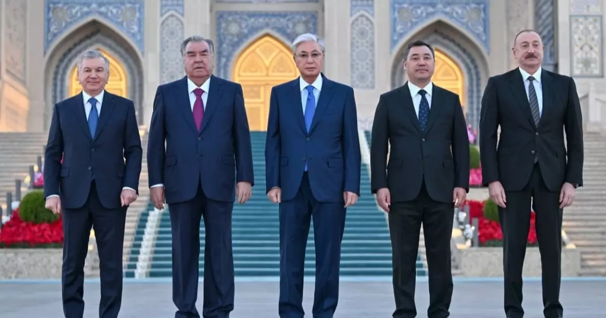  Ташкентте бес елдің президенті кездесті 
