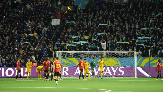 Сенсация в Астане: Казахстан обыгрывает Бельгию после первого тайма