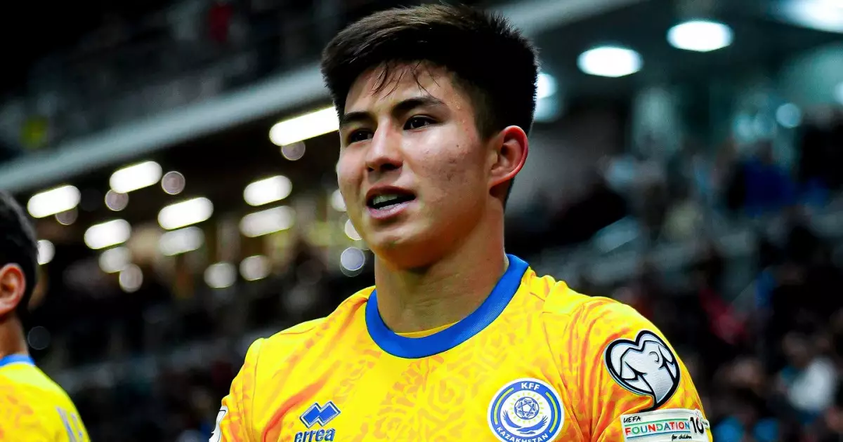   Белгияға қарсы ойында 17 жастағы Дастан Сәтпаев Қазақстанды алға шығарды   