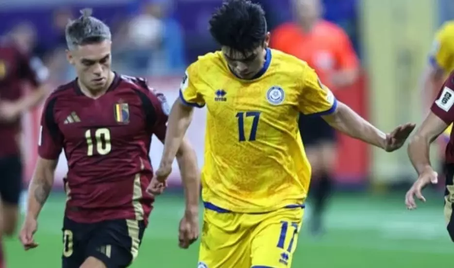 Казахстан и Бельгия сыграли вничью в рамках квалификации на чемпионат мира 2026 по футболу