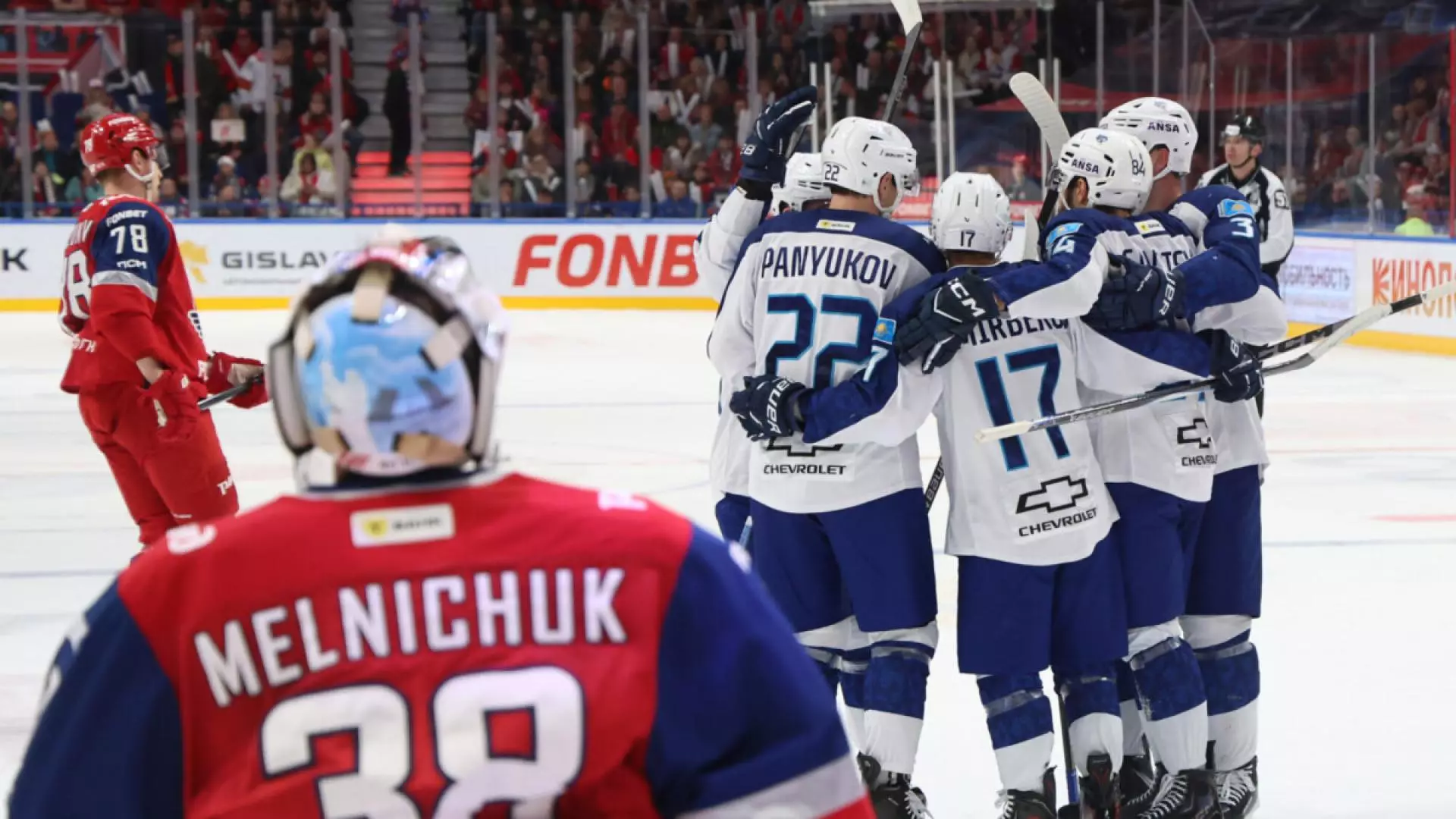 «Барыс» добился невероятной сухой победы над чемпионом КХЛ в Ярославле