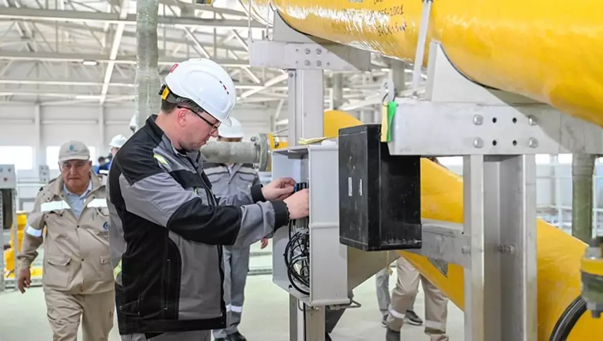 КМГ: опреснительный завод Кендерли готов работать на полную мощность - новости на Lada.kz 15.11.2025