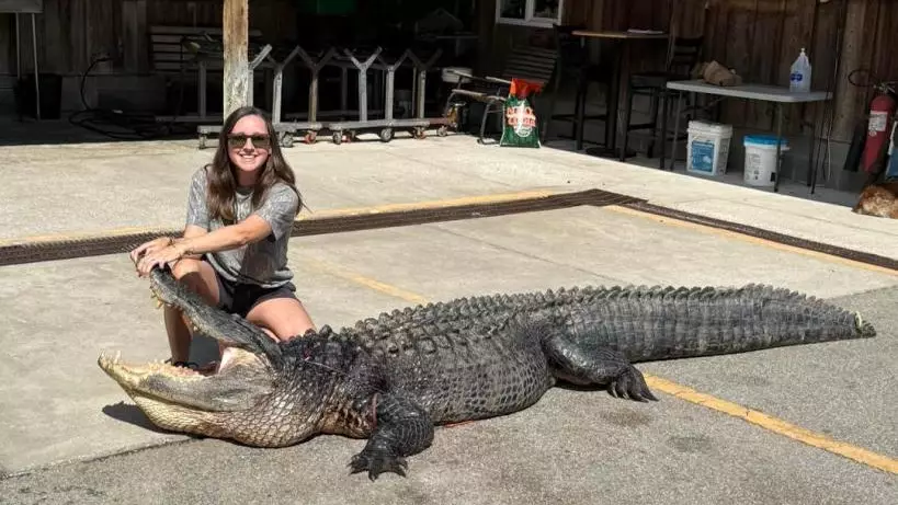 АҚШ-та әйел кілемше жасау үшін 3,5 метрлік аллигаторды атты