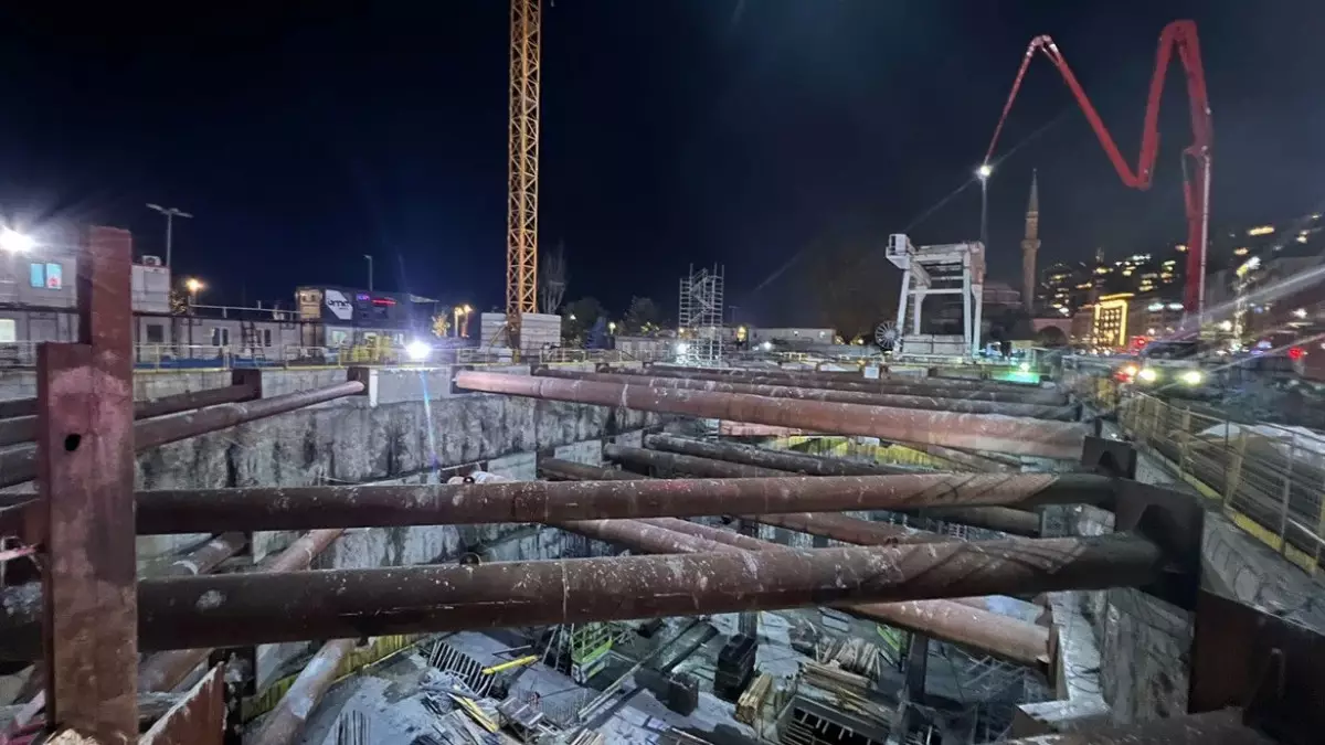 Ыстанбұлда метро құрылысы кезінде апат болды