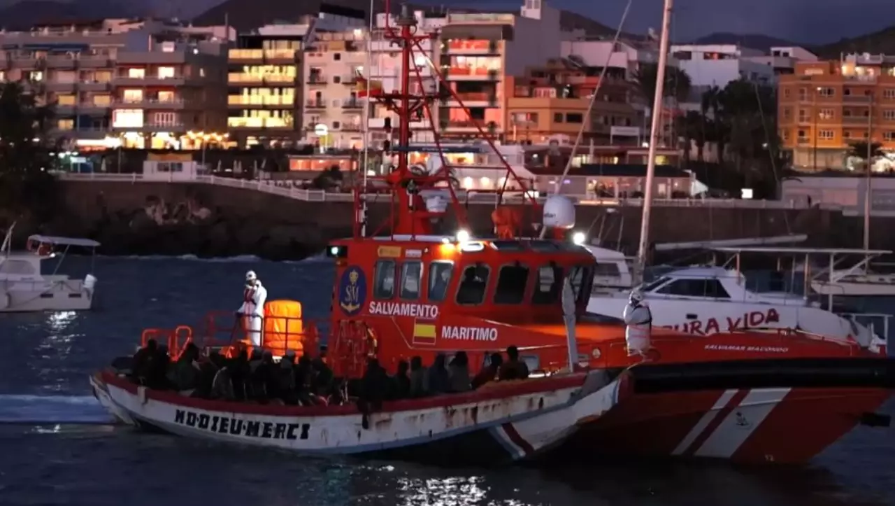 Испанияда мигранттар құтқарылды