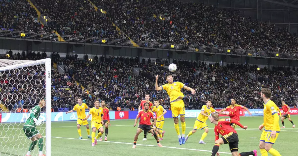  Кішігірім сенсация: Қазақстан құрамасы Бельгиямен тең ойнады (ФОТОШОЛУ) 