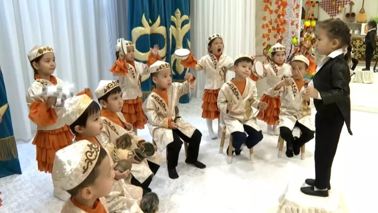 Детский оркестр покоряет сцену