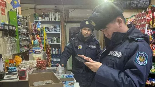 Елордада заңсыз насыбай саудасын анықтау бойынша рейд жүргізілді