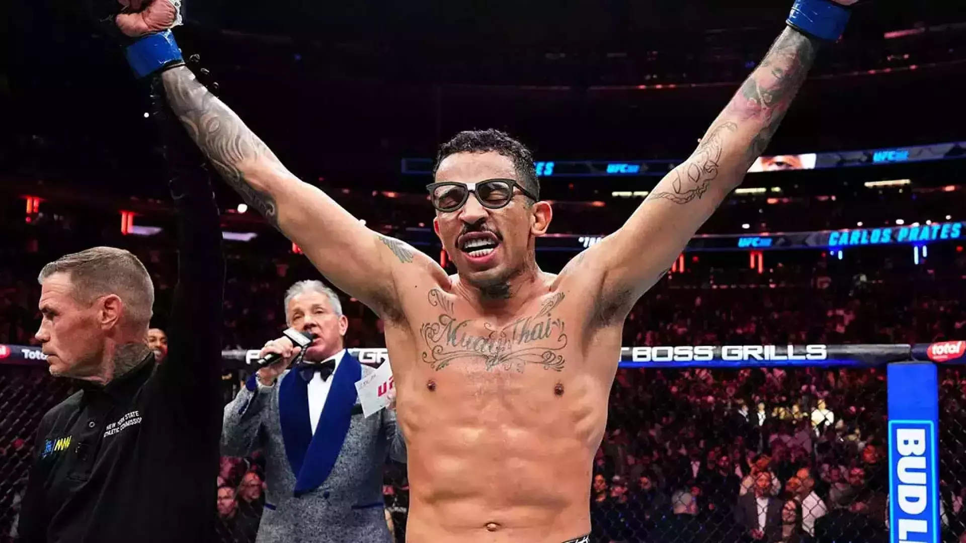 Пратес отправил Эдвардса в нокаут на UFC 322