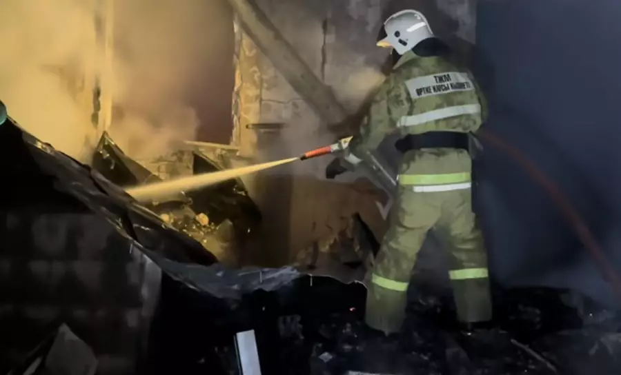 Талғар маңында төтенше жағдай болып, адамдар құтқарылды