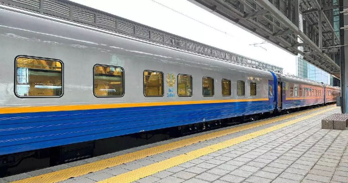  Атырау–Алматы бағытындағы пойыз енді күн сайын қатынайды 