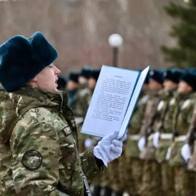 В Астане более 200 солдат принесли присягу на верность Родине