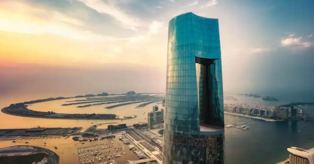  Дубайда әлемдегі ең биік қонақүй ашылды 