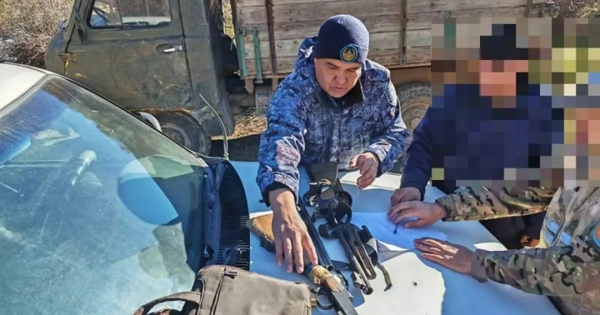  Жетісу облысында жергілікті тұрғыннан заңсыз қару тәркіленді 