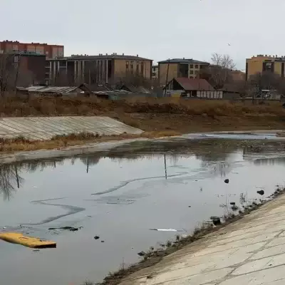 Трое детей провалились под лед в Кокшетау