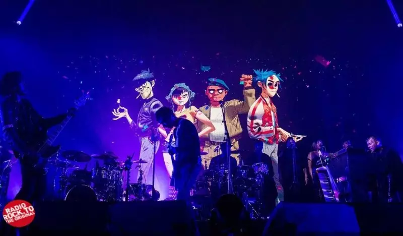 Украинцы раскритиковали концерт Gorillaz в Казахстане