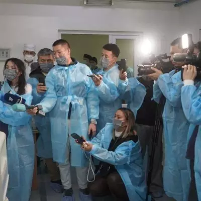 Представители СМИ оценили работу военно-медицинских учреждений на юге Казахстана