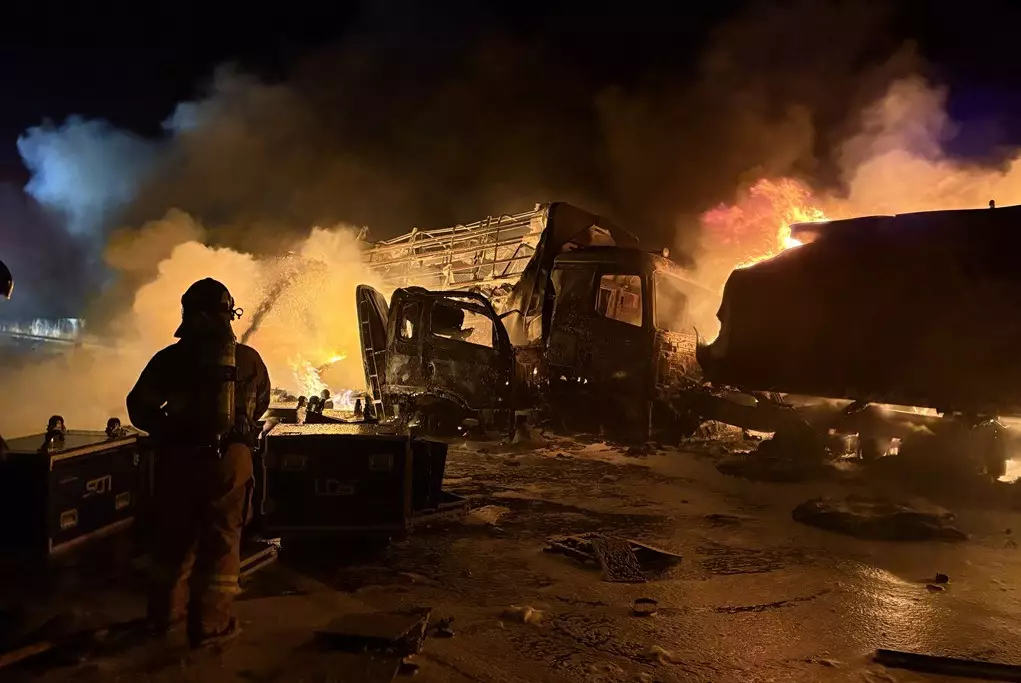 Автоцистерна и 12 машин устроили смертельное ДТП в Южной Корее