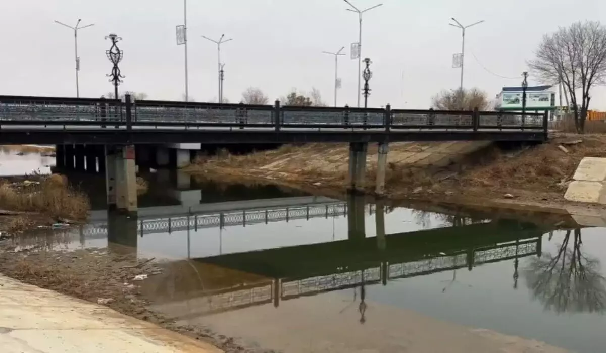 Опасная игра на реке: трое детей ушли под лед в Кокшетау (ВИДЕО)