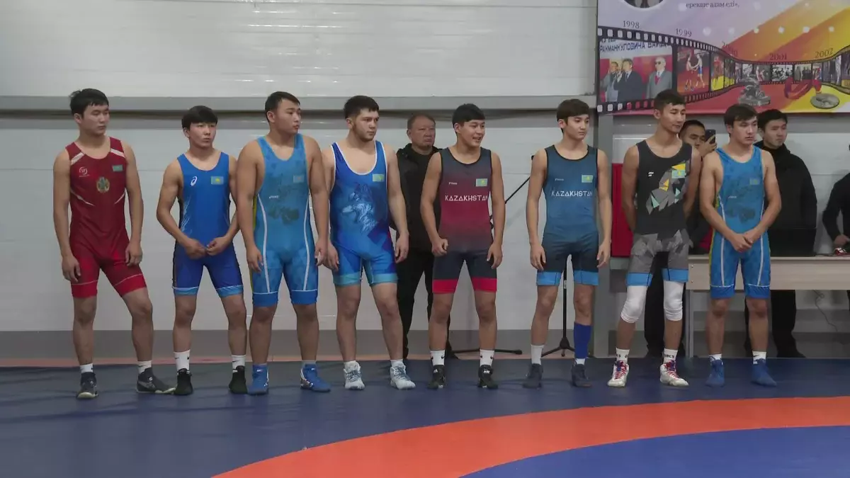 Алматыда күрес залы ашылды