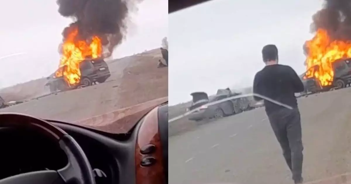  Батыс Қазақстанда жан түршігерлік жол апатынан сегіз адам қаза тапты 