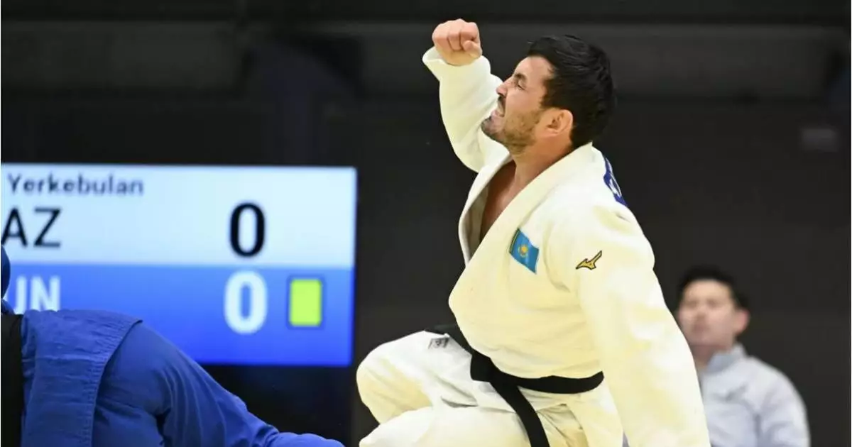  Дзюдошы Еркебұлан Канафин Сурдлимпиаданың чемпионы атанды 