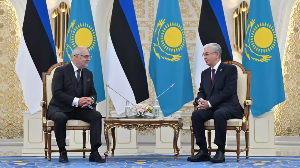 Қазақстан мен Эстония арасындағы стратегиялық серіктестік нығаяды