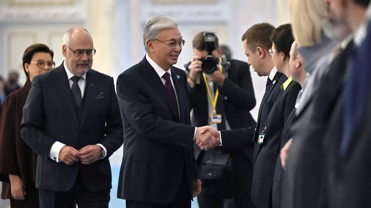 Ақордада Эстония Президентін салтанатты қарсы алу рәсімі өтті