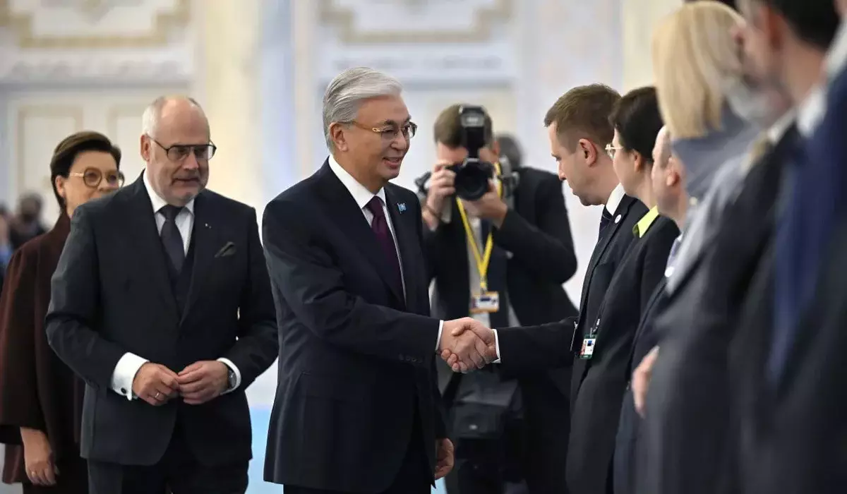 Ақордада Эстония президентін салтанатты қарсы алу рәсімі өтті