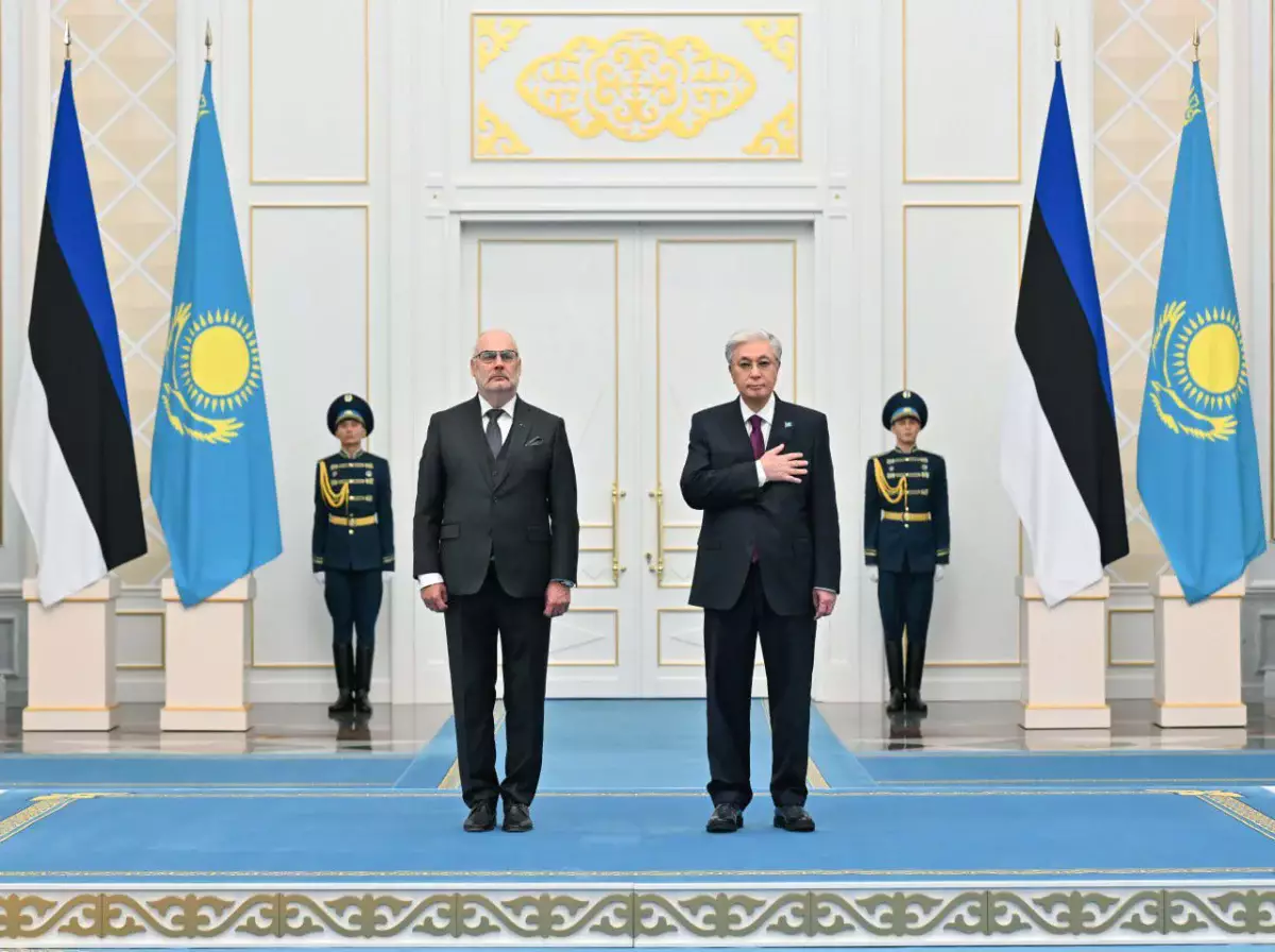 Токаев принял в Акорде президента Эстонии