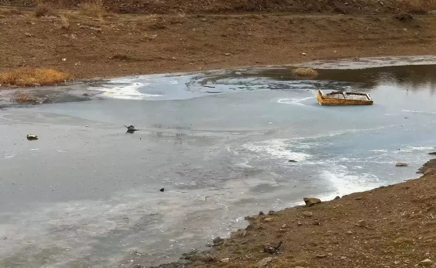 Ақмола облысында үш бала мұз астына түсіп кеткен