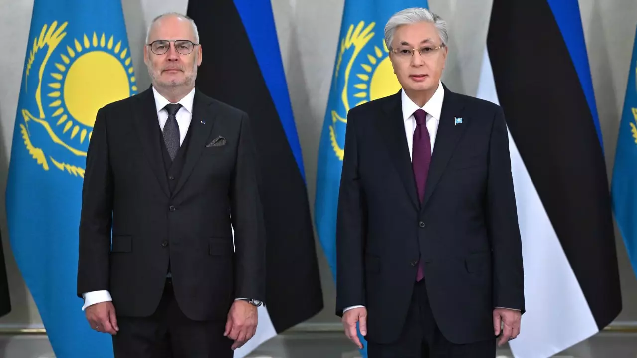 Тоқаев Эстония президентімен келіссөз жүргізді