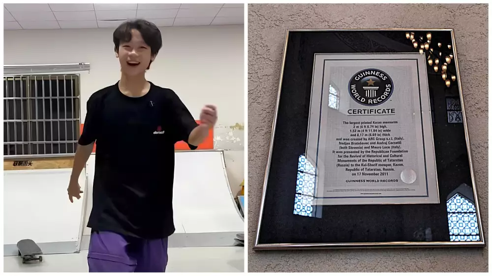 15-летний школьник из Китая установил невероятный рекорд Гиннесса