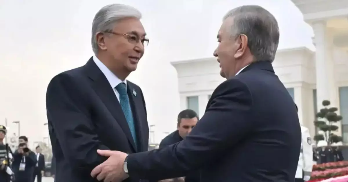  Тоқаев Өзбекстан президентіне хат жолдады 