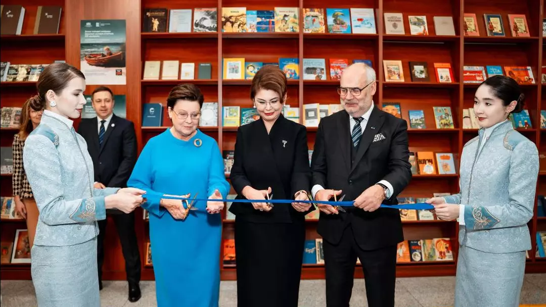 Ұлттық академиялық кітапханада эстон әдебиеті бұрышы ашылды