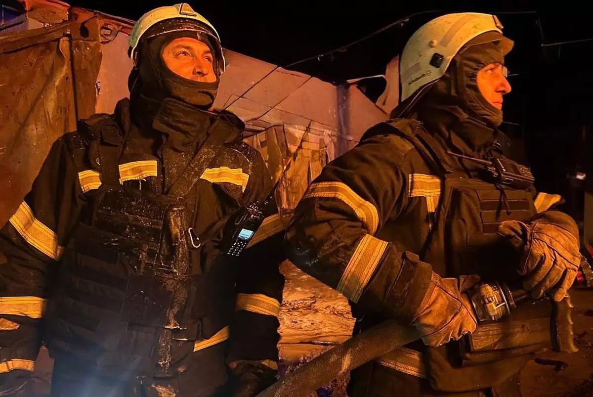 Турецкий танкер загорелся после удара РФ по украинскому порту