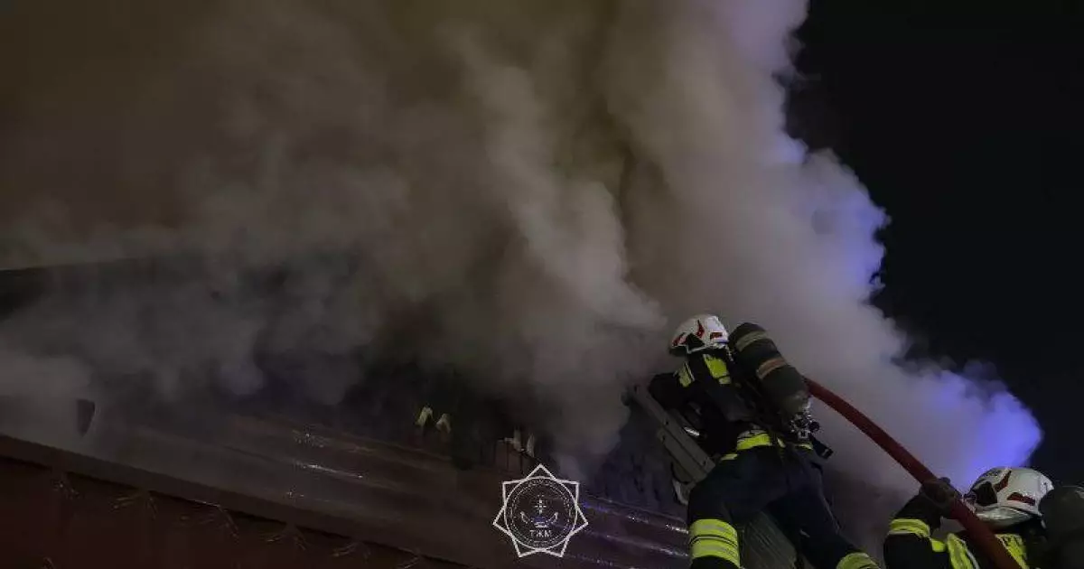  Түркістан облысында өрттен 9 бала мен 3 ересек адам қаза тапты 